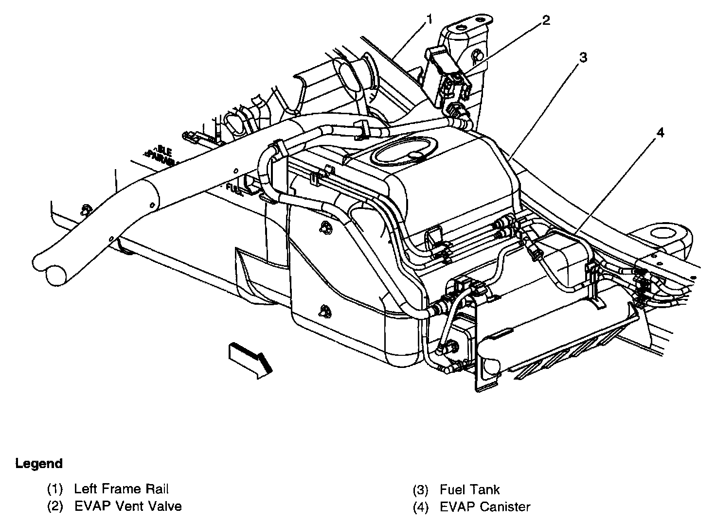 Factory diagram — Evaporative Emission Control Canister