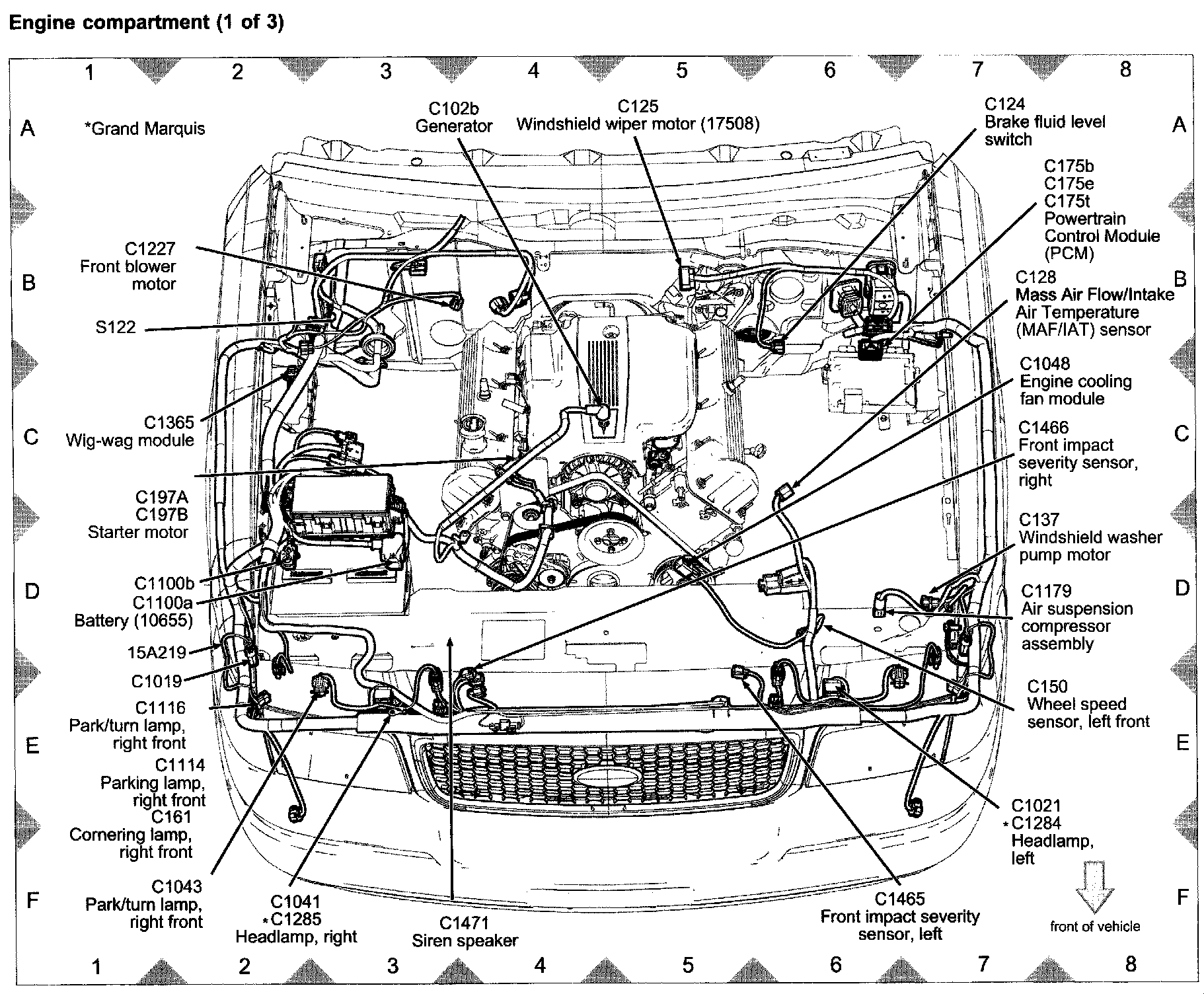 Factory diagram — Wheel Speed Sensor