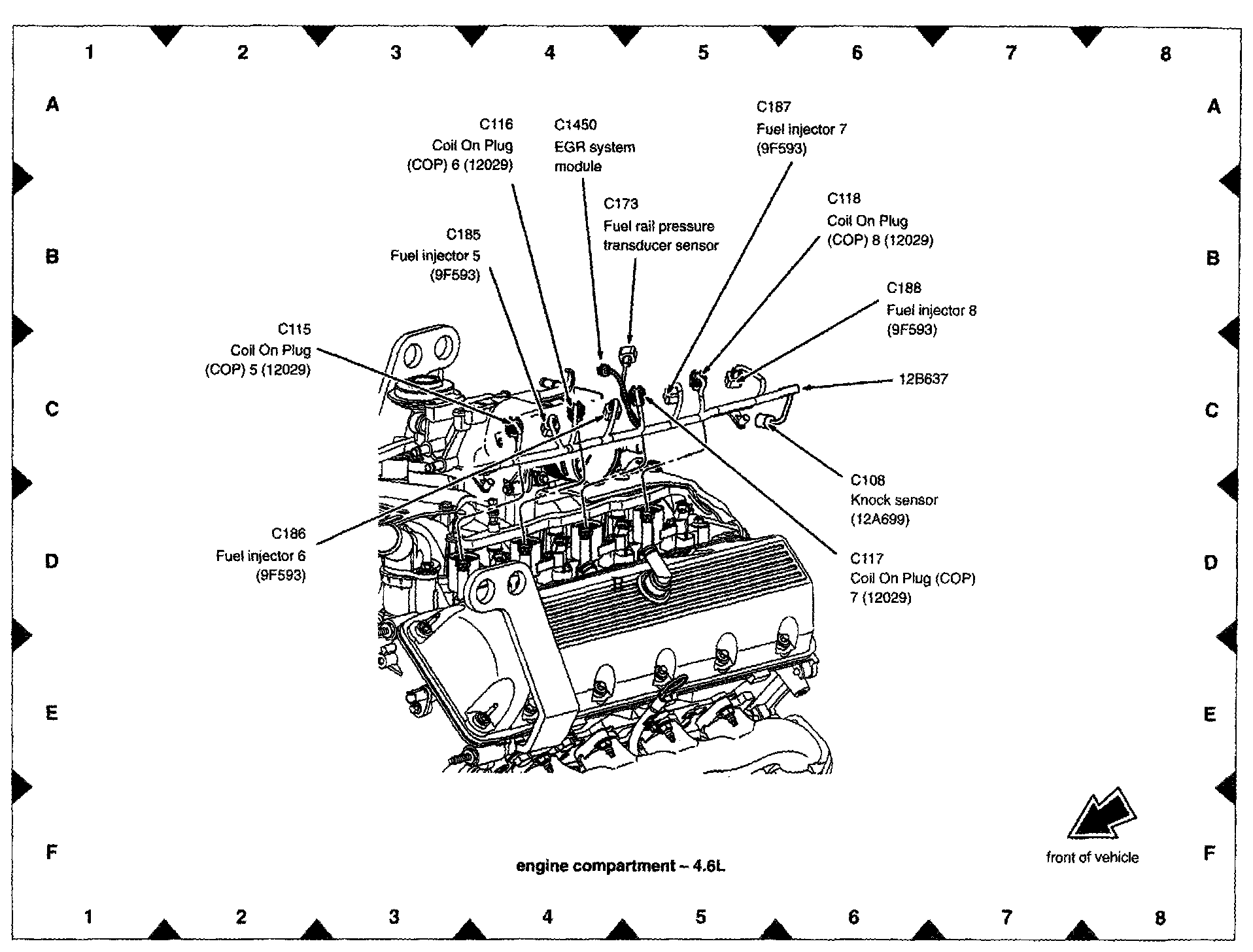 Factory diagram — Fuel Pressure Sensor/Switch
