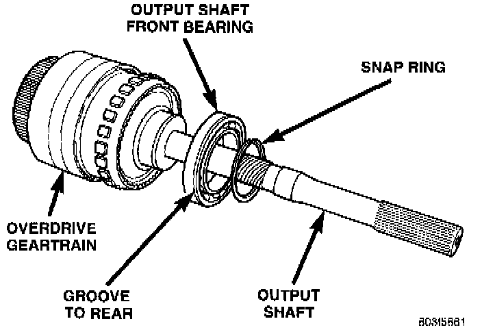 Factory diagram — Output Shaft