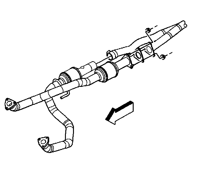 Factory diagram — Catalytic Converter