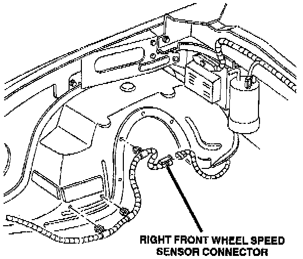 Factory diagram — Wheel Speed Sensor