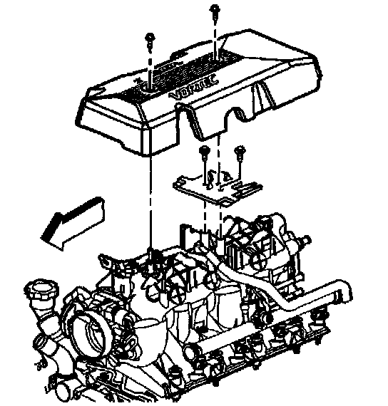 Factory diagram — Throttle Cable/Linkage