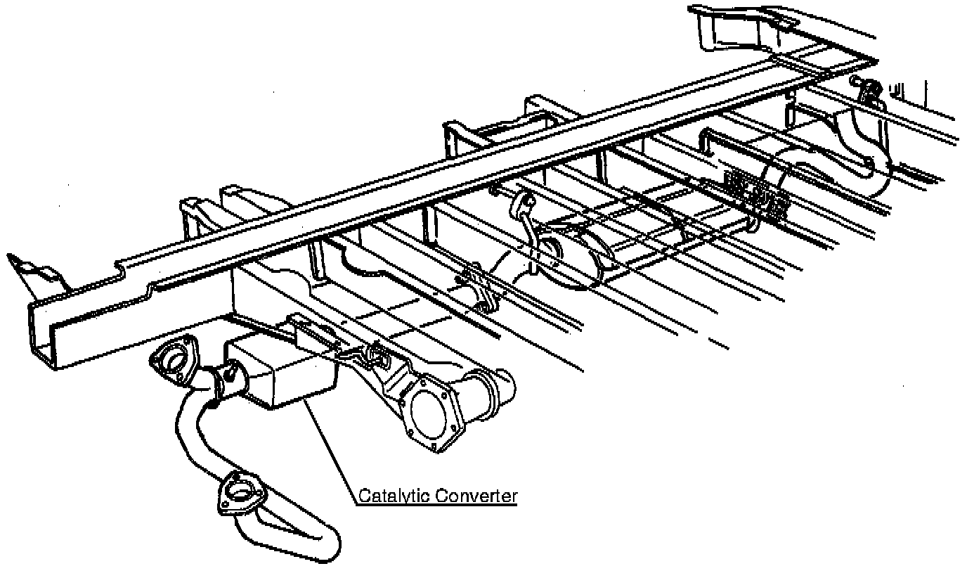 Factory diagram — Catalytic Converter