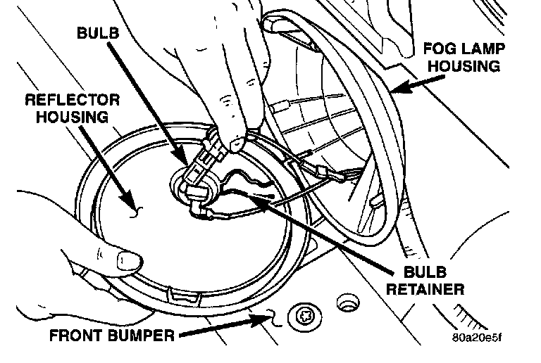 Factory diagram — Fog/Driving Lamp