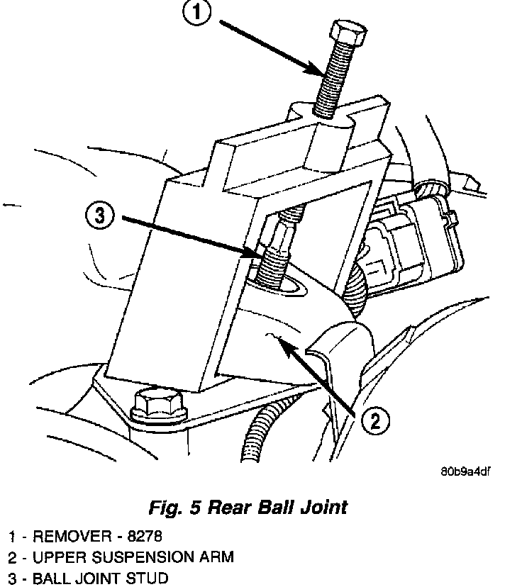 Factory diagram — Rear Axle - 198RBI
