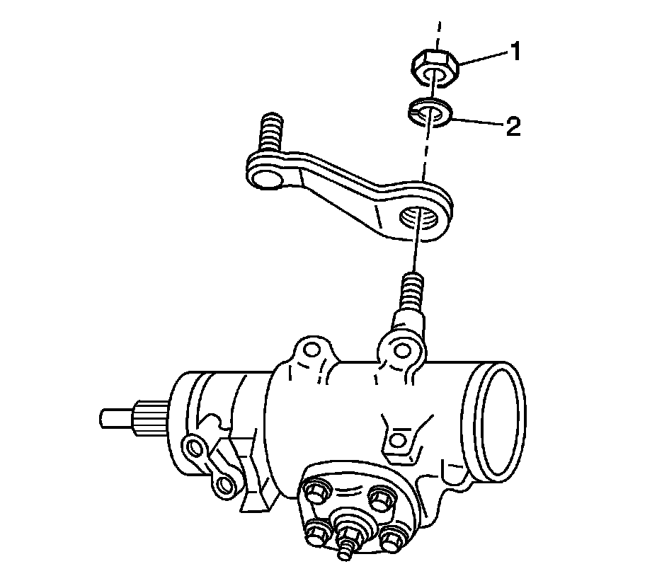 Factory diagram — Pitman Arm