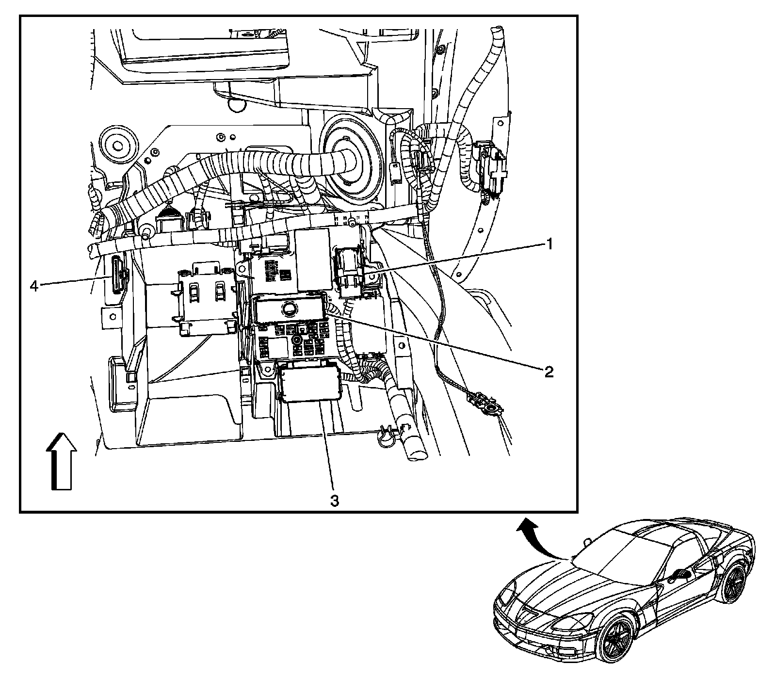 Factory diagram — Component Locations