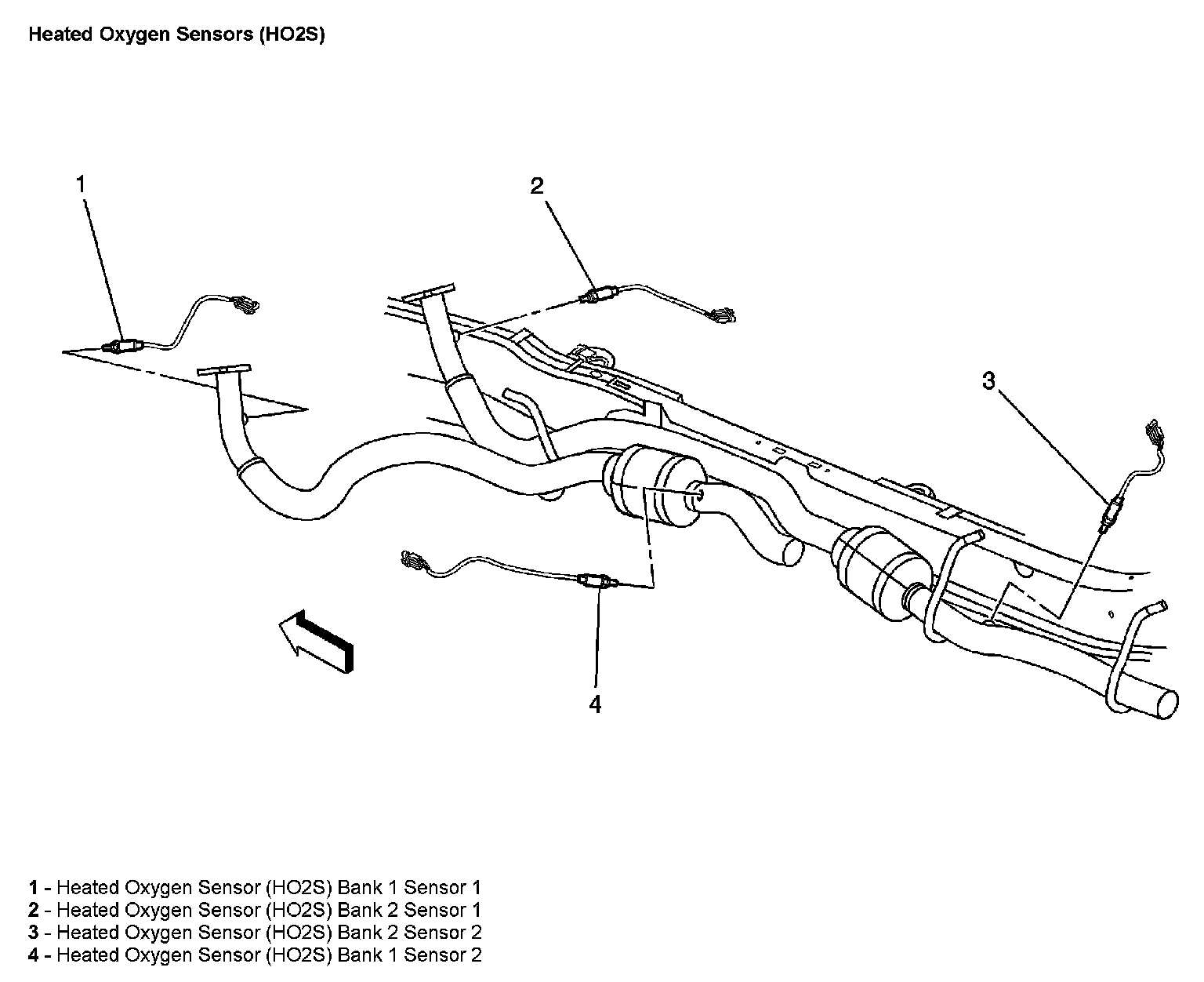 Factory diagram — Oxygen Sensor