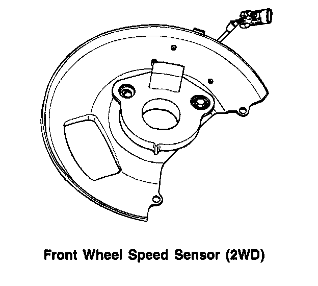 Factory diagram — Wheel Speed Sensor