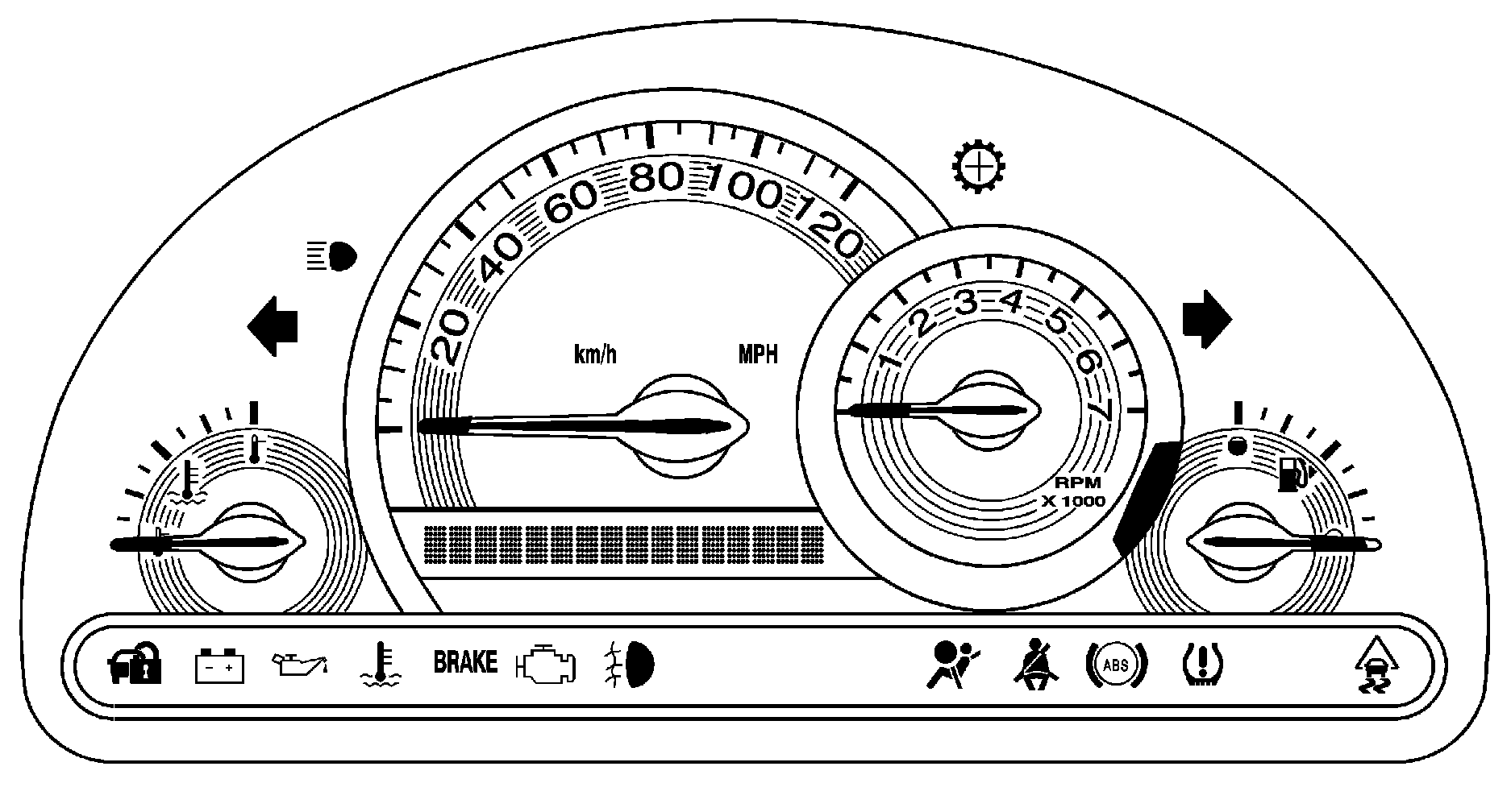 Factory diagram — Instrument Cluster / Carrier