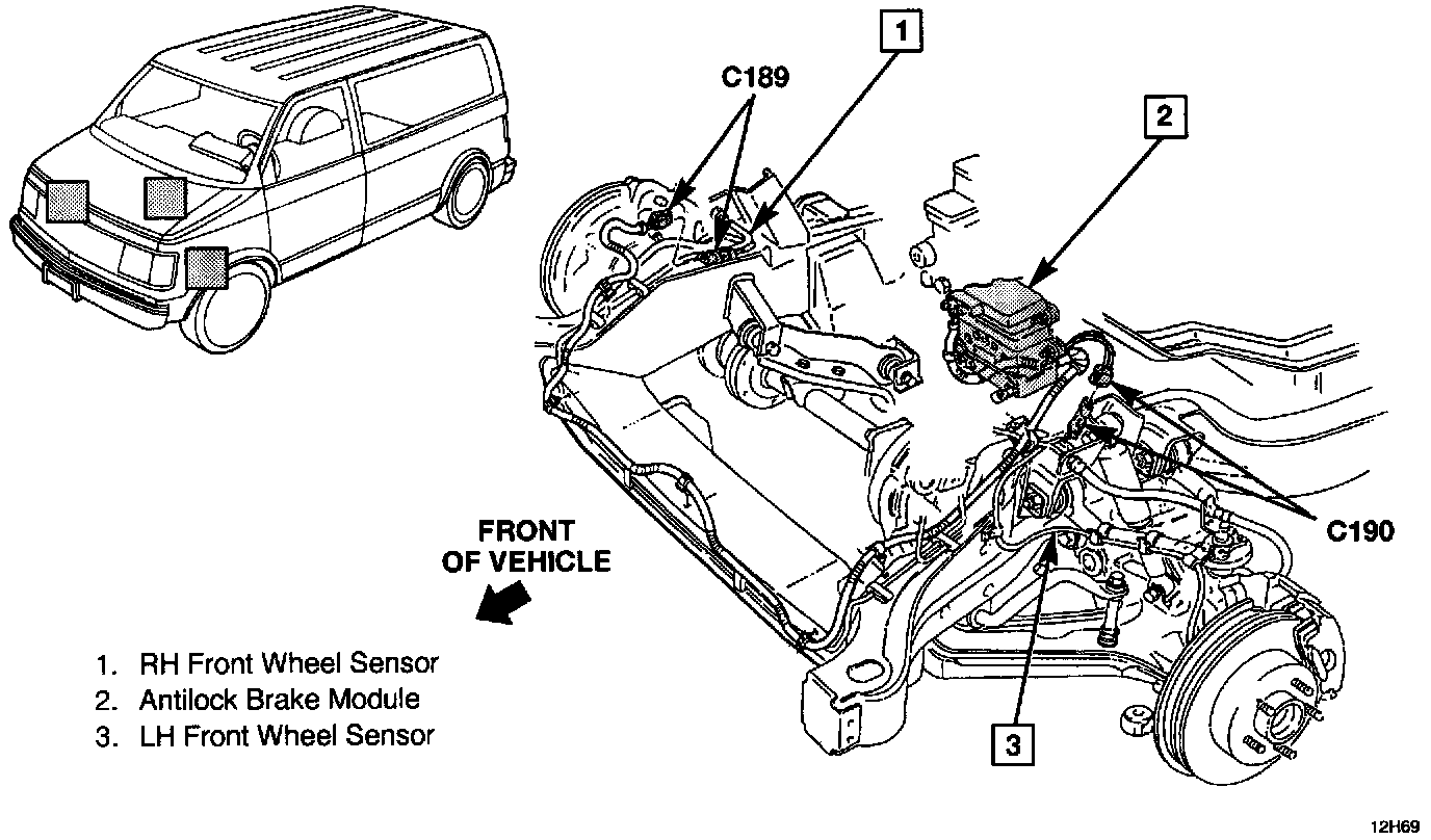 Factory diagram — Wheel Speed Sensor