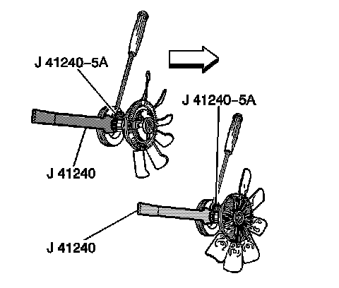 Factory diagram — Fan Clutch