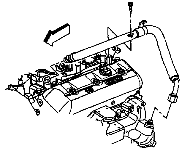 Factory diagram — EGR Tube
