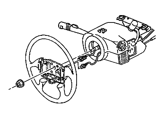 Factory diagram — Clockspring Assembly / Spiral Cable