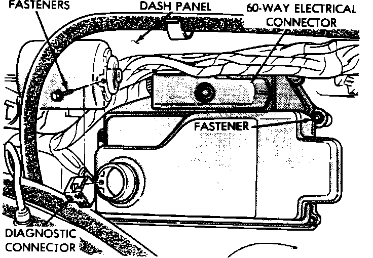 Factory diagram — Engine Control Module