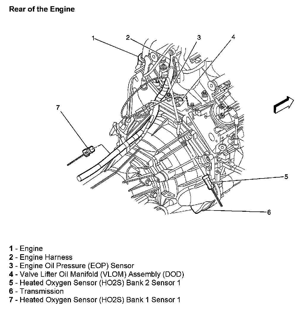 Factory diagram — Oxygen Sensor