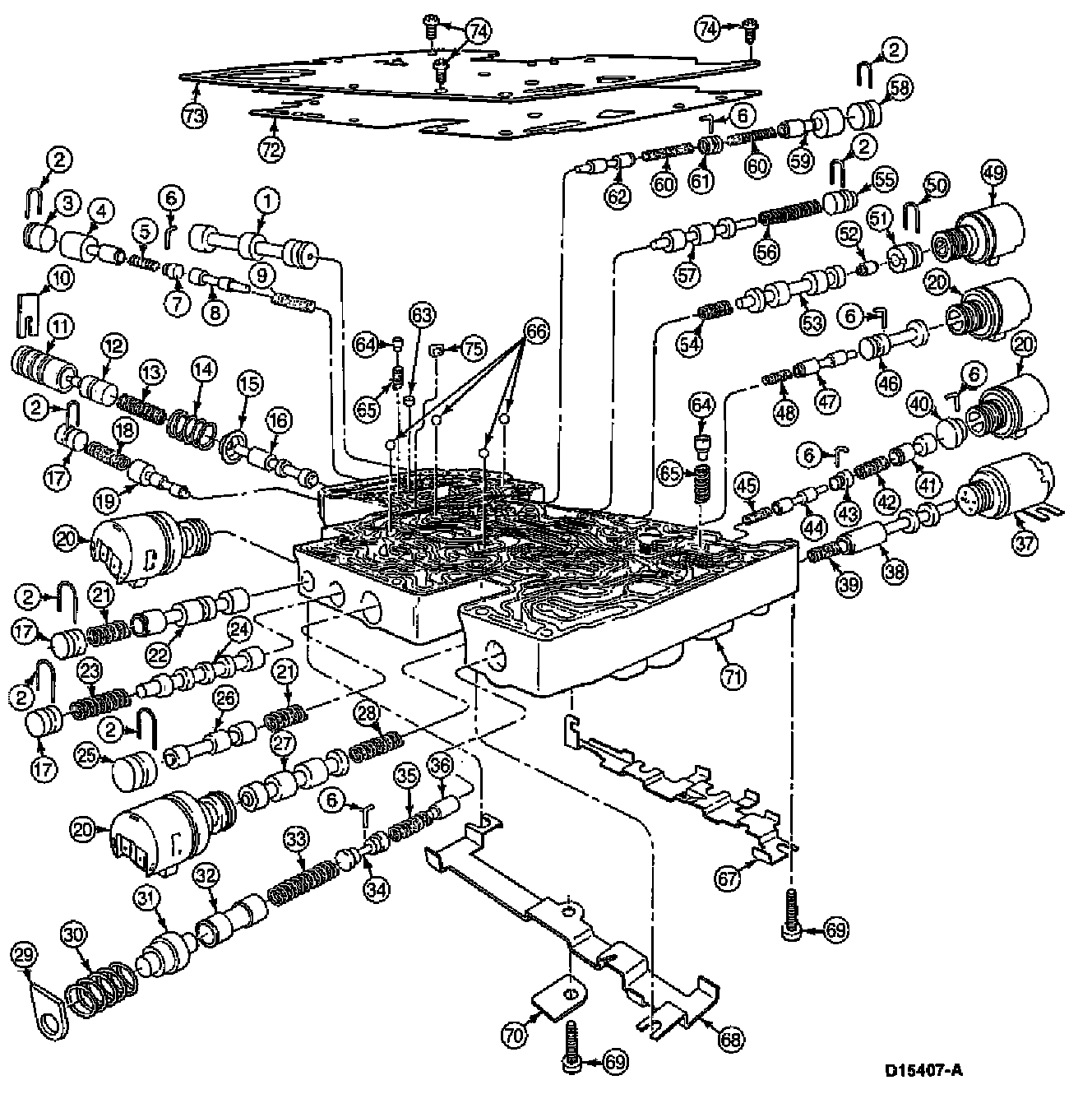 Factory diagram — Valve Body