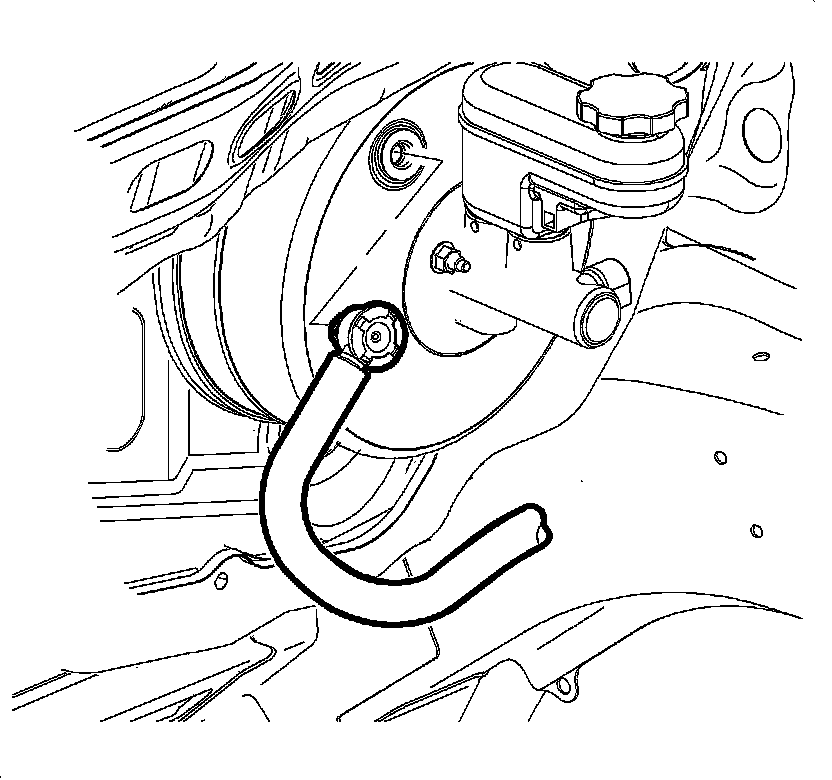 Factory diagram — Vacuum Brake Booster