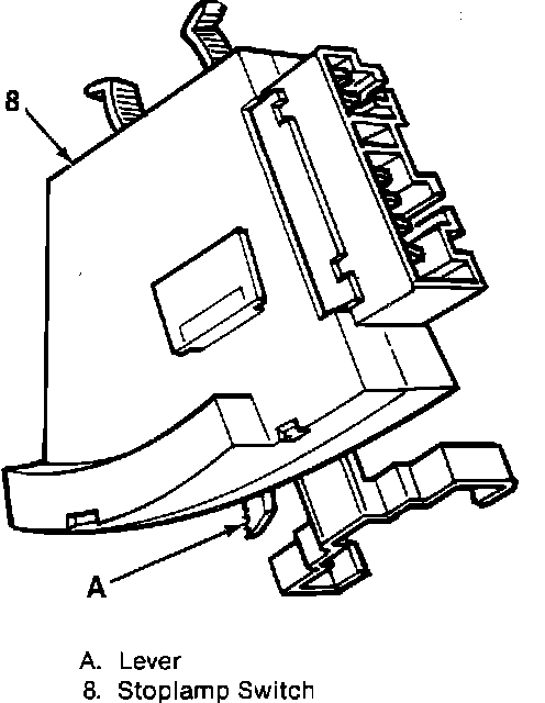 Factory diagram — Brake Light Switch