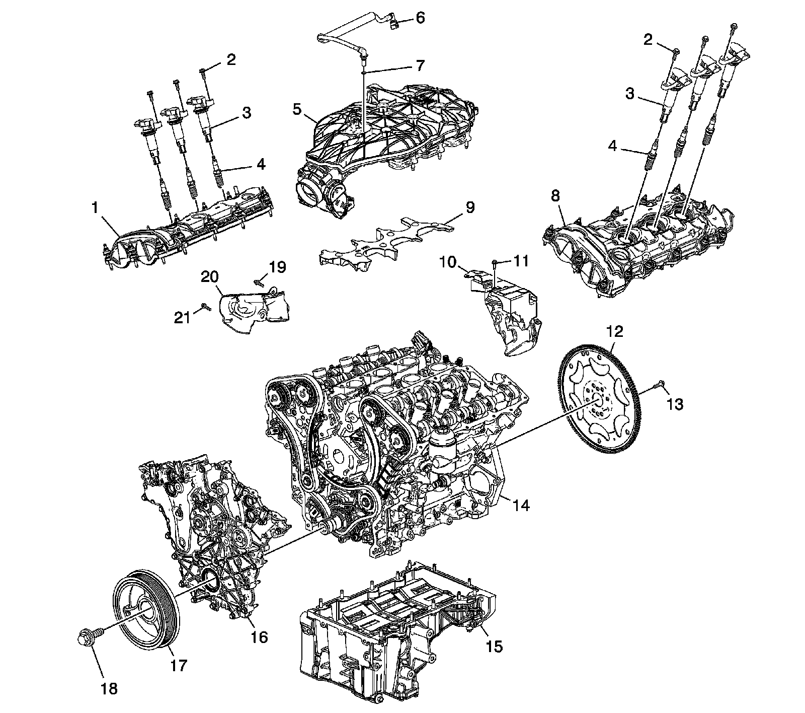 Factory diagram — Engine