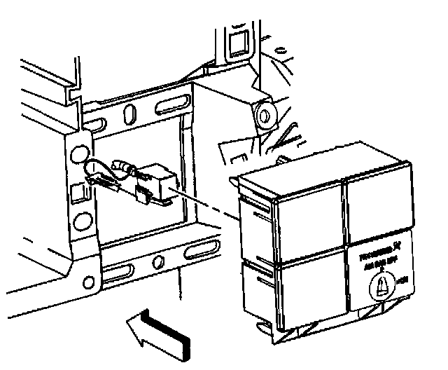 Factory diagram — Air Bag Deactivation Switch