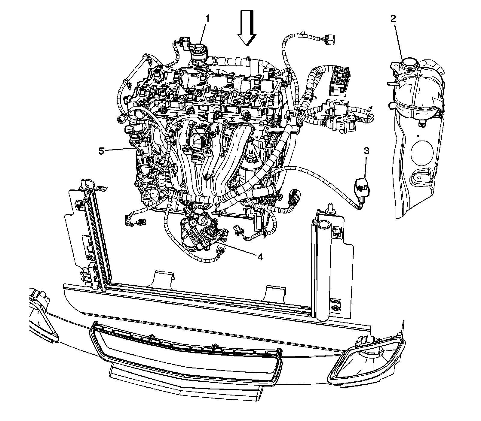 Factory diagram — Air Injection Pump