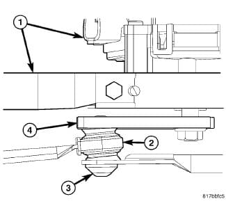 Factory diagram — Wiper Motor - Removal