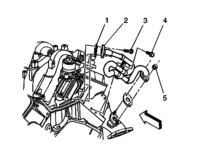 Factory diagram — EGR Tube