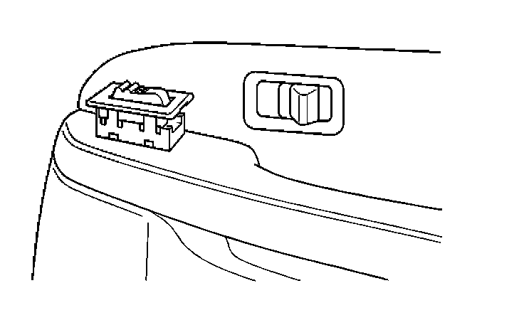 Factory diagram — Power Window Switch