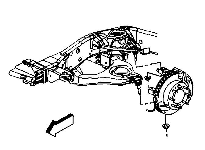 Factory diagram — Front Steering Knuckle