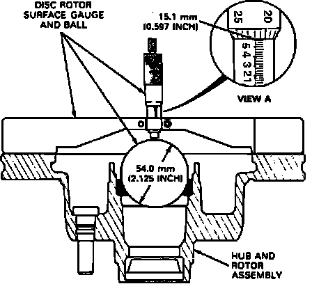 Factory diagram — Brake Rotor/Disc