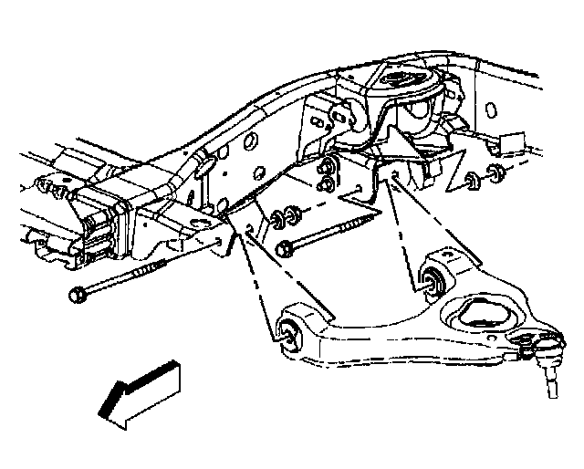 Factory diagram — Control Arm