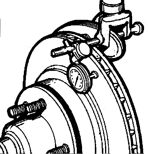 Factory diagram — Brake Rotor/Disc