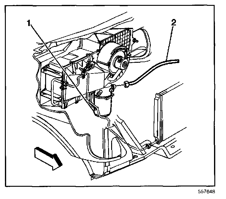 Factory diagram — Hose/Line HVAC