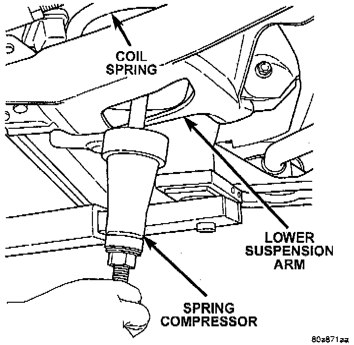 Factory diagram — Suspension Spring ( Coil / Leaf )
