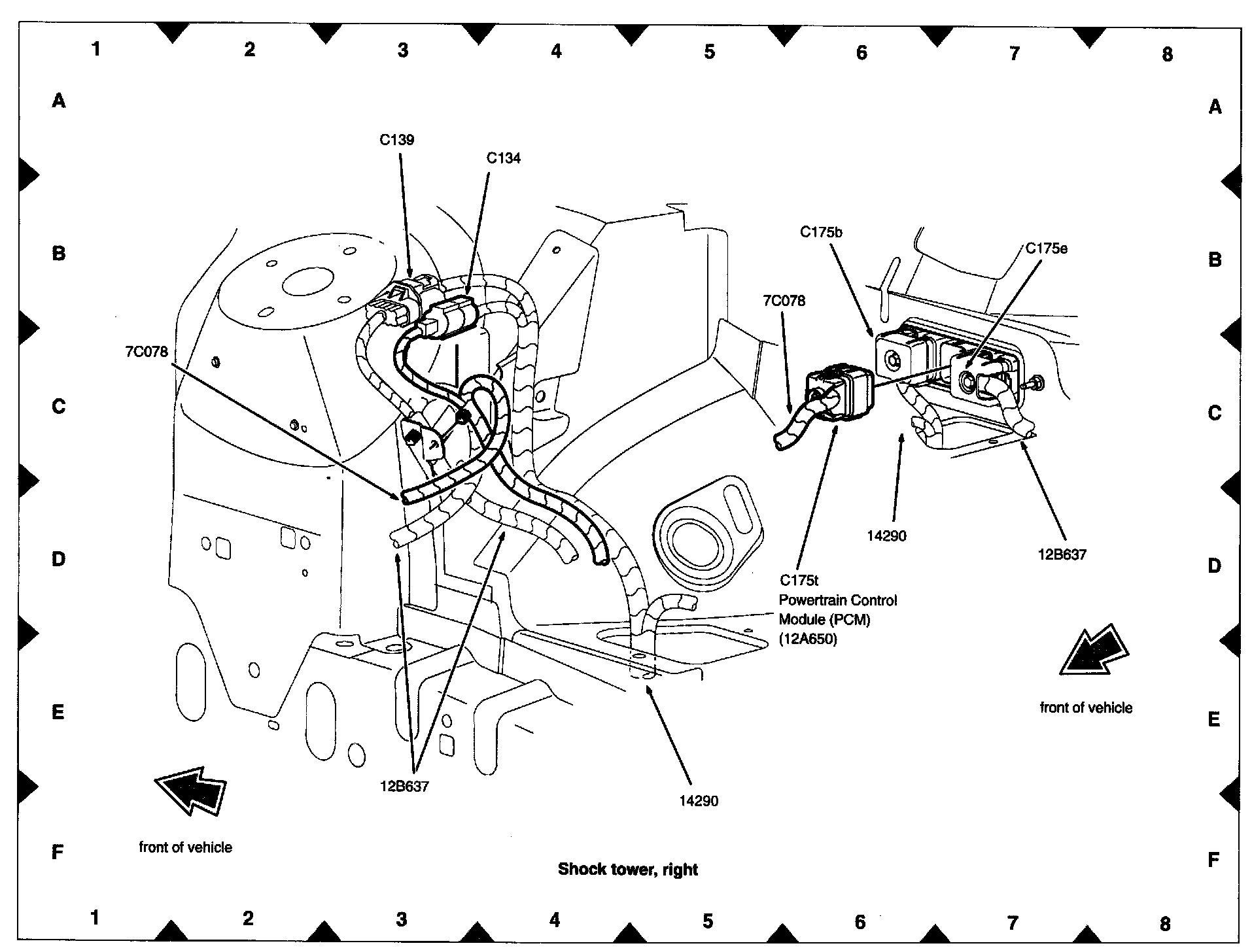 Factory diagram — Engine Control Module