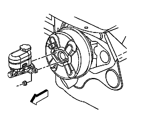 Factory diagram — Vacuum Brake Booster