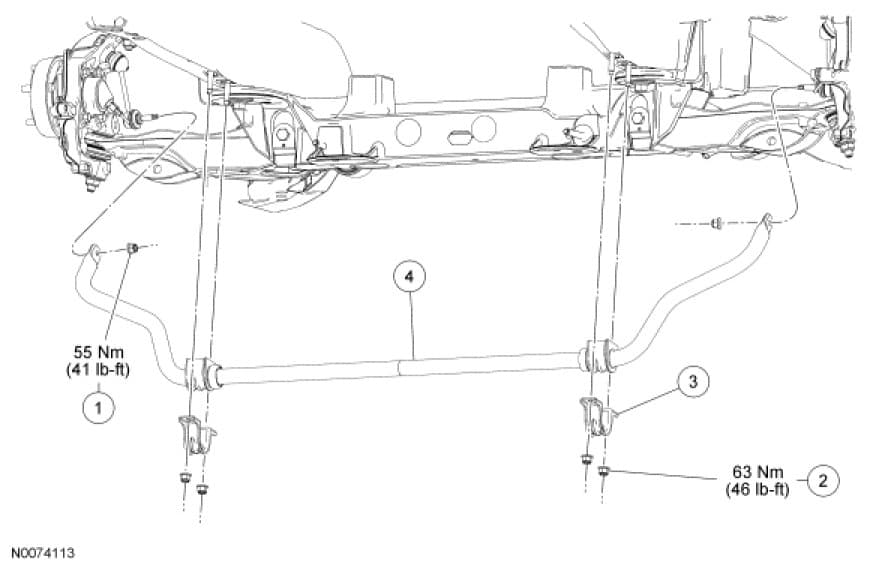 Factory diagram — Stabilizer Bar