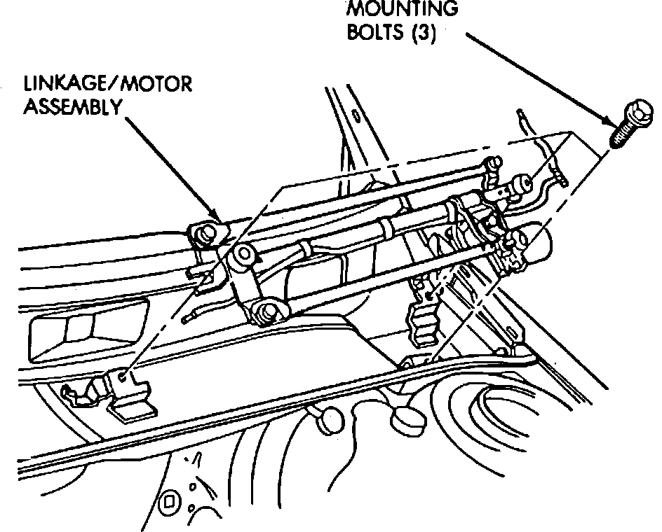 Factory diagram — Wiper Motor