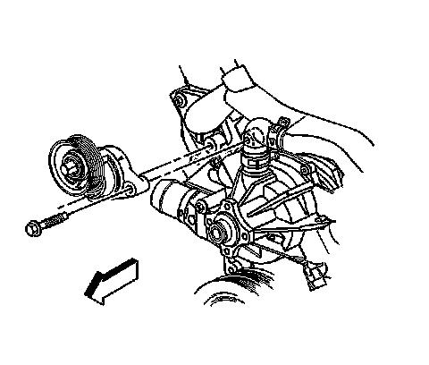 Factory diagram — Drive Belt Tensioner