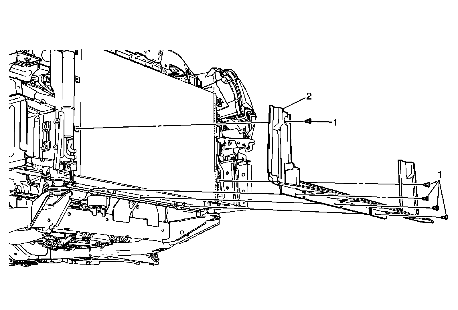 Factory diagram — Removal and Replacement