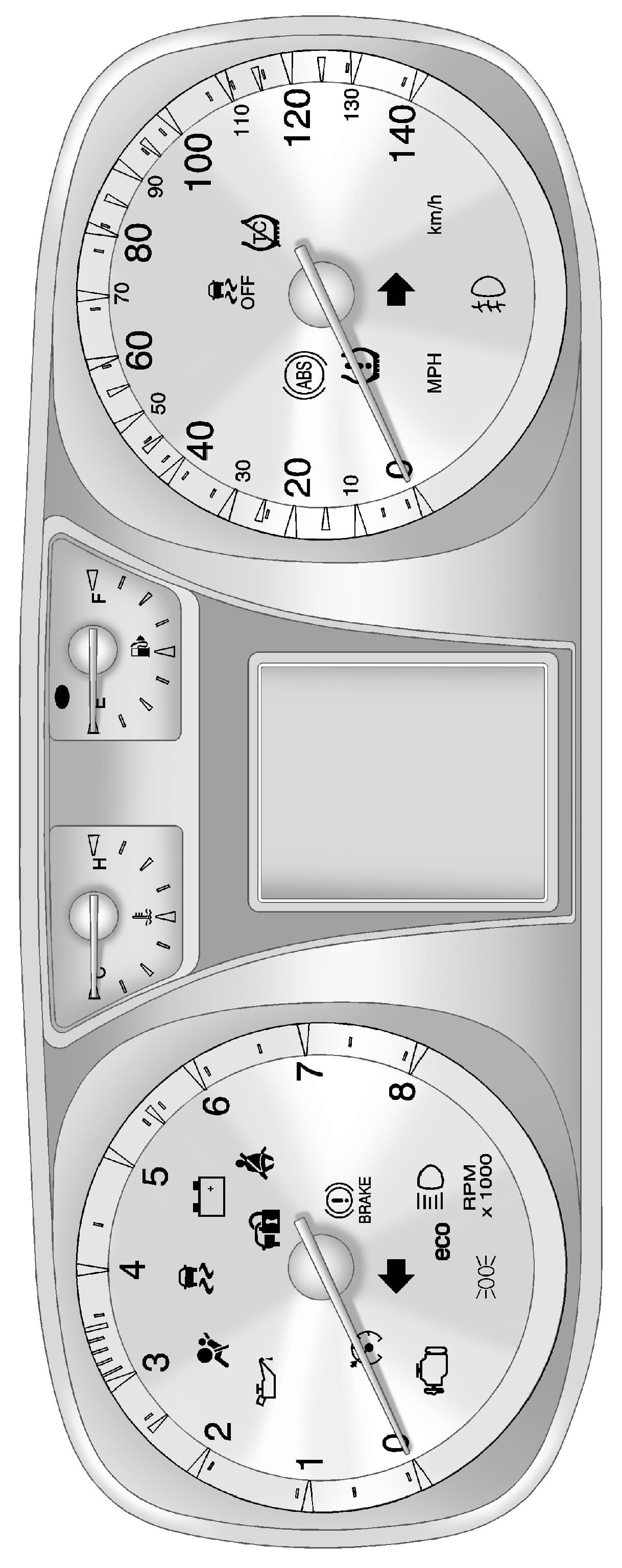 Factory diagram — Instrument Cluster / Carrier