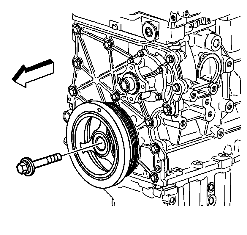 Factory diagram — Harmonic Balancer - Crankshaft Pulley
