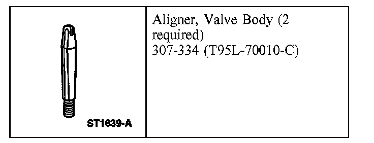Factory diagram — Valve Body