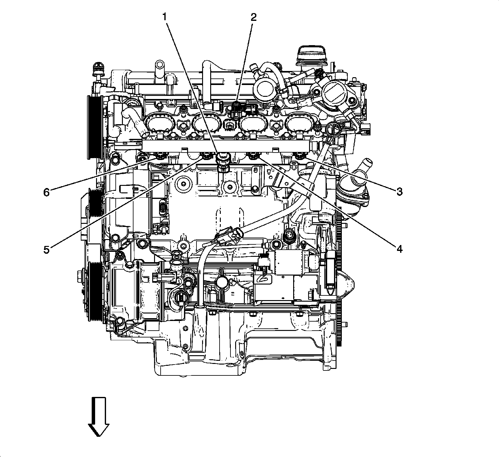 Factory diagram — Fuel Injector
