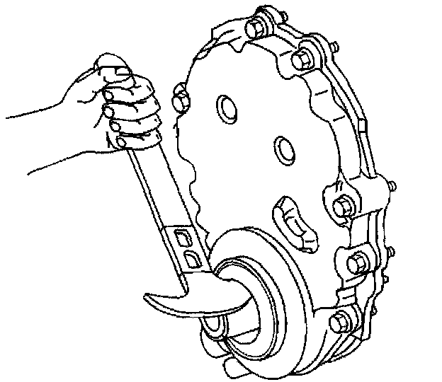 Factory diagram — Front Crankshaft Seal