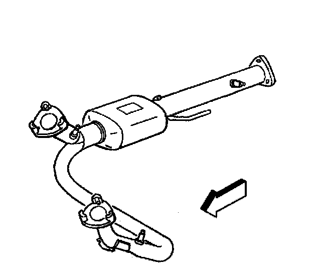 Factory diagram — Catalytic Converter
