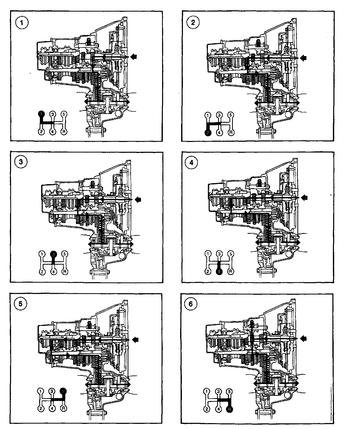Factory diagram — Manual Transmission/Transaxle