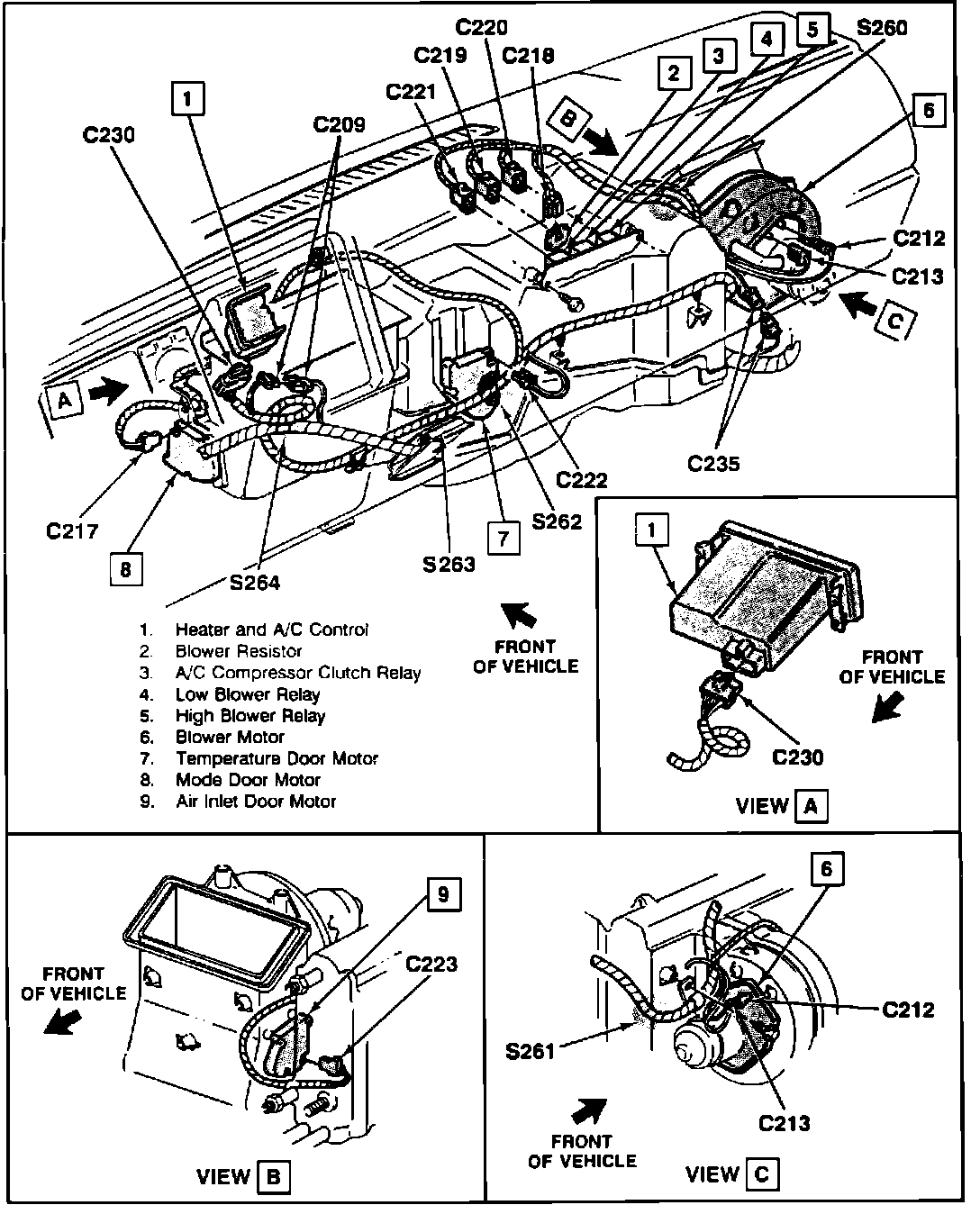 Factory diagram — Control Assembly